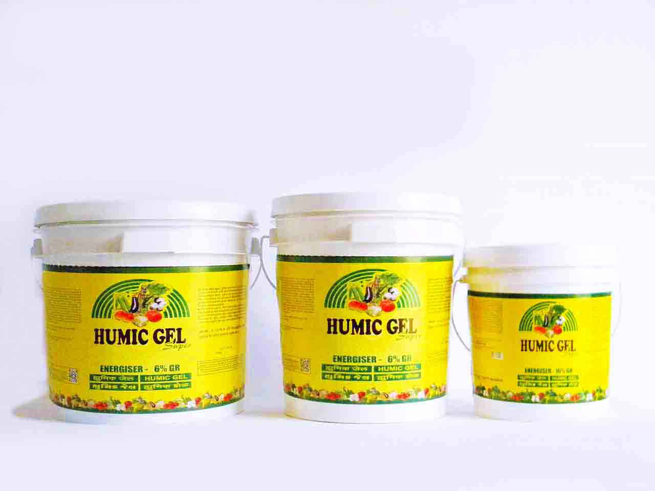 Humic Gel Granules Humic Acid in Bucket for crops